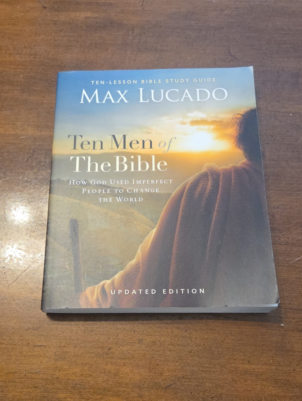 Source Unknown Max Lucado Ten Men of The Bible - Blue, Brown